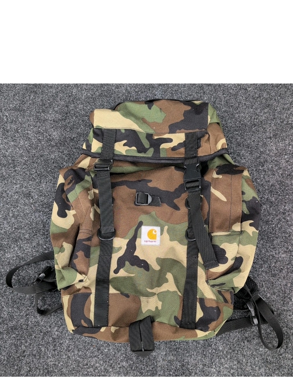 Carhartt Camouflage Guardian Backpack Hunting Hiking Outdoors Waist Strap RARE